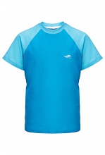 Голубая футболка O'Skal для детей с белым логотипом